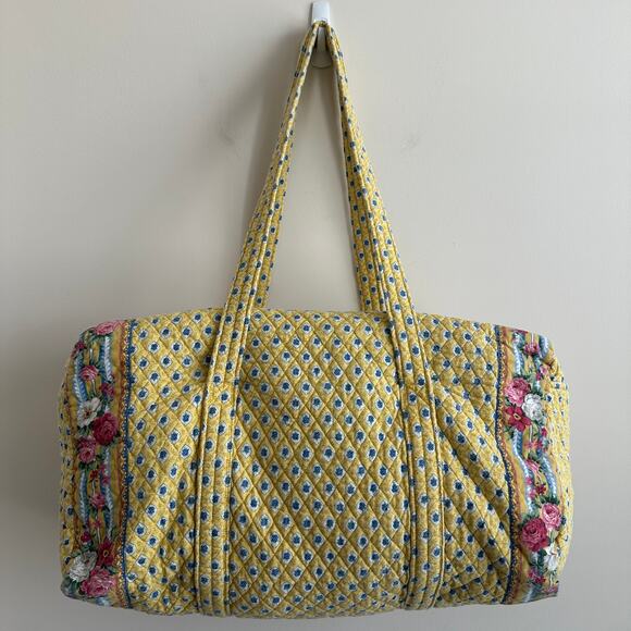 Vera Bradley Yellow Floral Tote - Picture 2 of 11